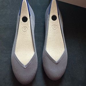 Rothys - The Flat - Pebble Gray - Size 11 - Brand New in Box!